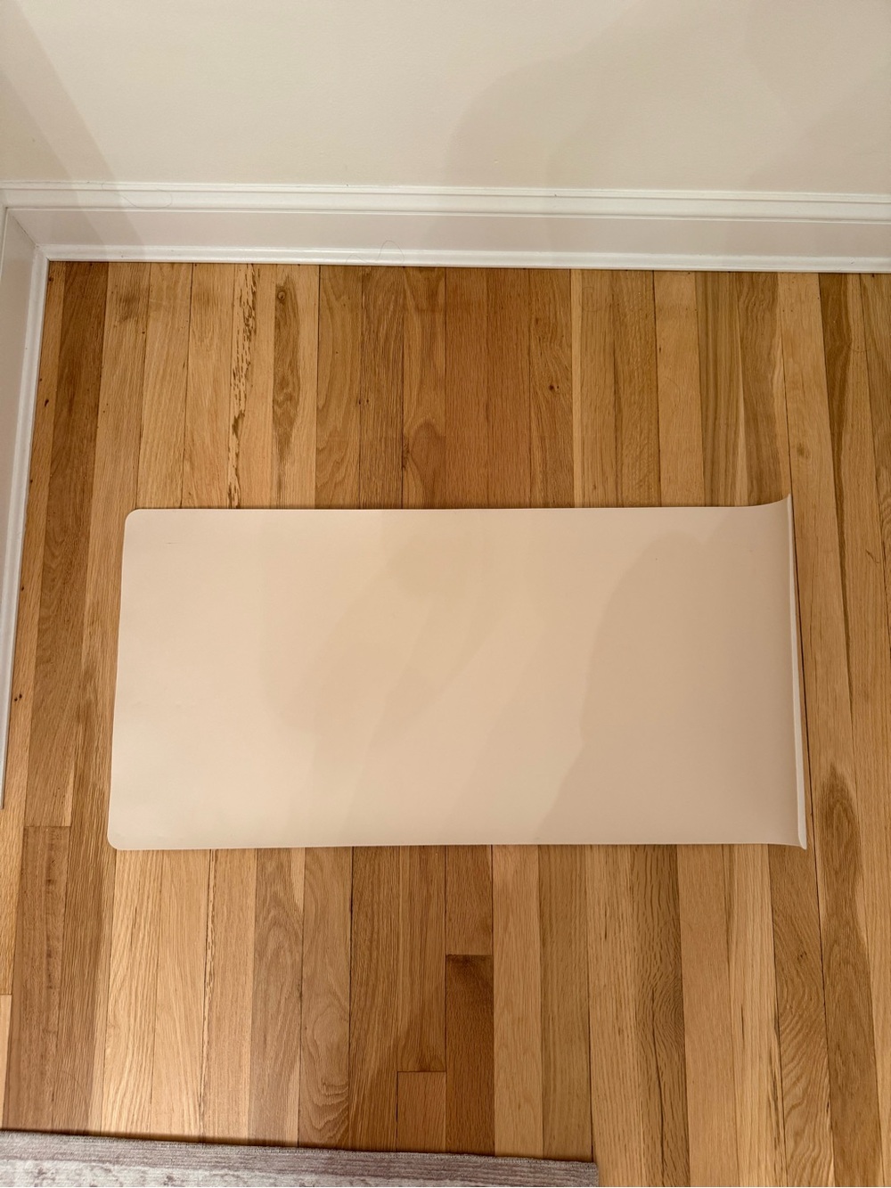 White Rectangular Yoga Mat / Exercise Mat - Picture 3 of 6